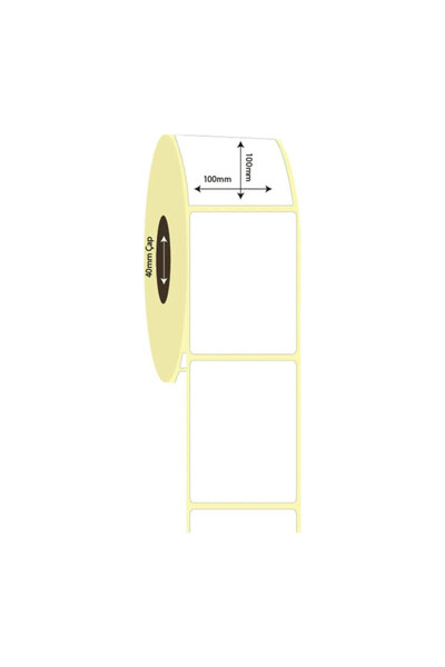 ZUIDID Termalna etiketa 100 mm x 100 mm - 1 rola - 500 komada