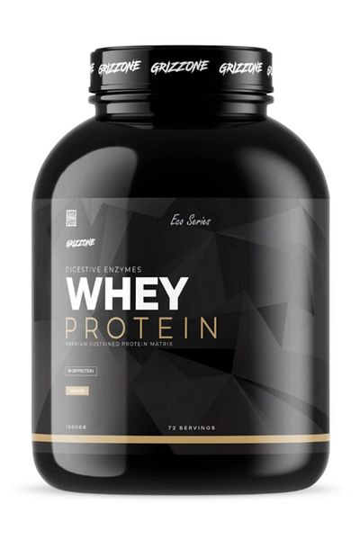 GRIZZONE Grizzy Eko Whey Protein 1800 Gr 72 Servings (Waffle)