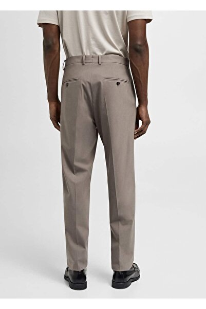 MANGO Man Dar kesim cool wool takım pantolon