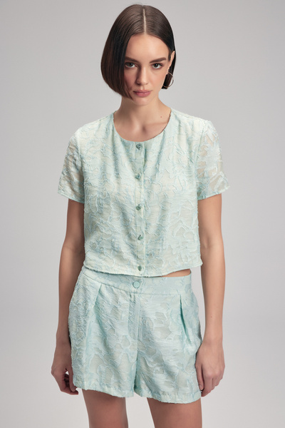 adL Jakarlı Gömlek