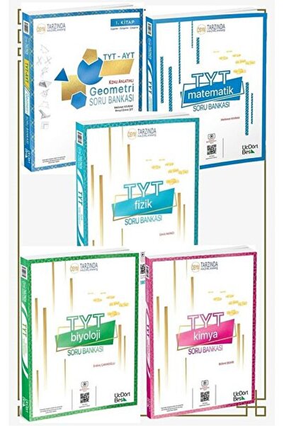 Üç Dört Beş Yayıncılık 2026 Model Tyt Matematik- Geometri- Biyoloji-kimya- Fi...