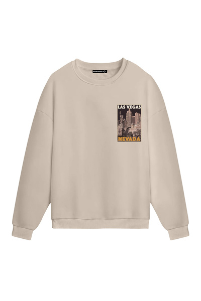 Mounte Bianca Unisex Las Vegas - Obična majica sa kapuljačom