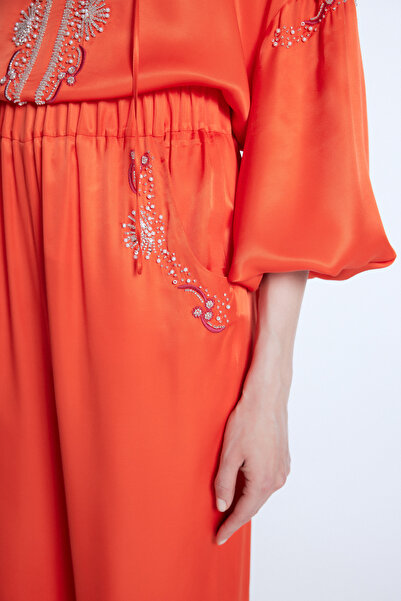 adL Mert Aslan Paçası Lastikli Pantolon