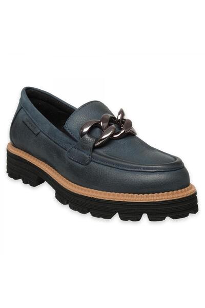 Mammamia D24Ka-3185Z حذاء نسائي كاجوال باللون الأزرق الداكن