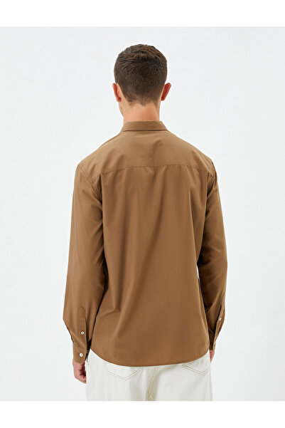 Koton Класическа риза с дълги ръкави и яка