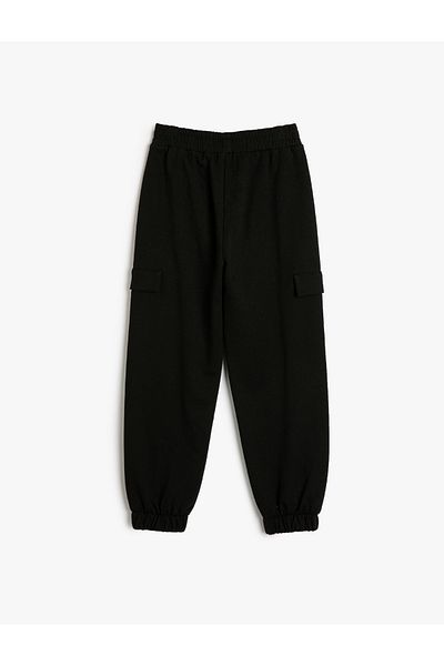 Koton Basic Jogger Sweatpants με δεμένη μέση και τσέπες