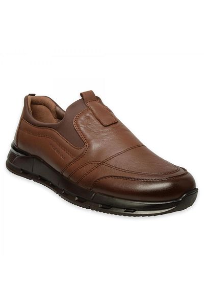 Forelli Fogs-M 46603 Memory Foam Leather Tan Men's Shoes