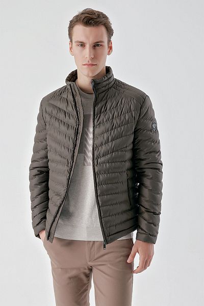 Morven Χακί Υδατοαπωθητικό Αντιανεμικό Παλτό Dynamic Fit Relaxed Cut