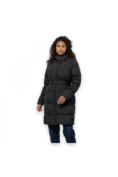 Jack Wolfskin 1206132 Frozen Lake Coat W Windproof Water Repellent Mont Siyah...