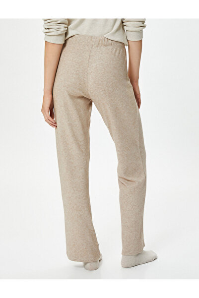 Koton Nerzmelierte Pyjamahose für Damen