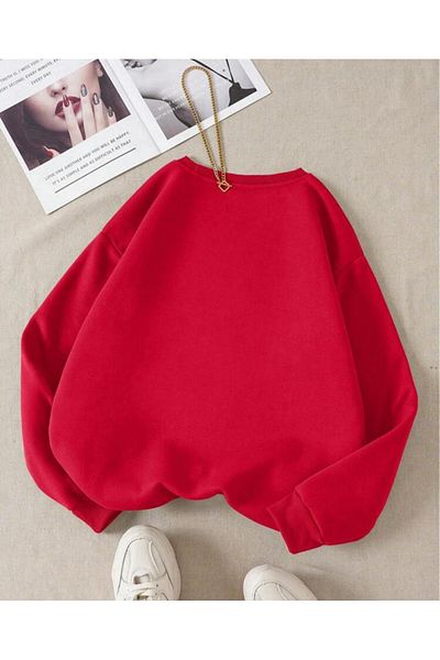 FAVORİST Hanorac oversize MICKY OOPS cu gât crew
