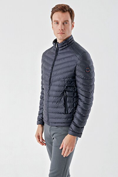 Morven Navy Blue Water Repellent Windproof Dynamic Fit Relaxed Fit Puffer Jacket