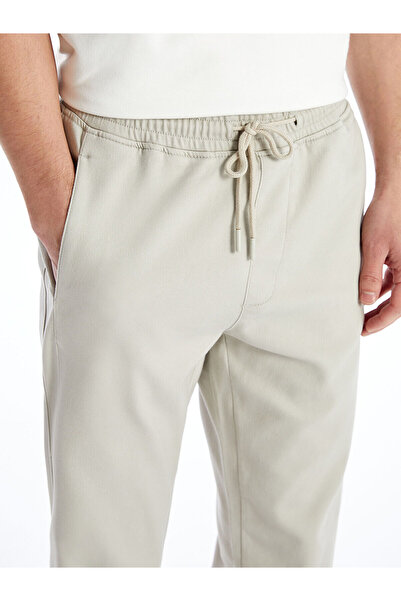 LC Waikiki Men's Slim Fit Casual Dobby Trousers