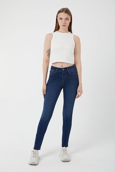 POODLE Pantaloni de damă din denim