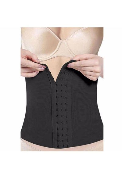 Elit Life 886 ( K-09 ) Waist Slimming Corset with Agraffiti 2 Pieces