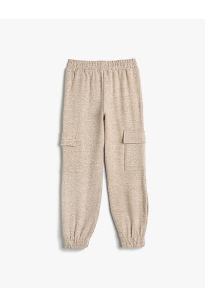Koton Basic-Jogger-Jogginghose mit Taschendetail – elastische Taille