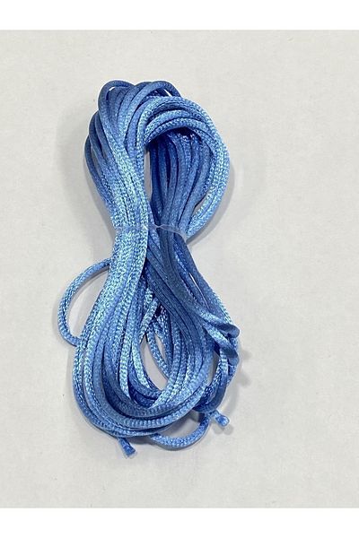 karantuhafiye flush rope / rat tail / bracelet rope / evening dress back tie rope / 2 mm 5 meters