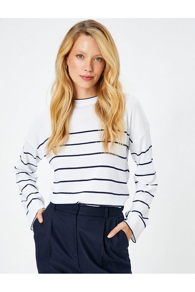 Koton Knitwear Sweater Crew Neck Long Sleeve