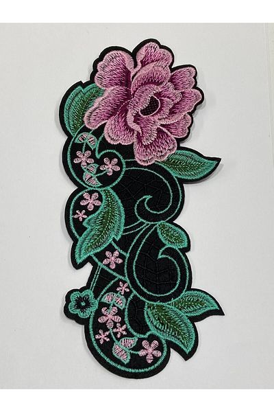 karantuhafiye Embroidery Rose Applique - Rose Gluing Applique