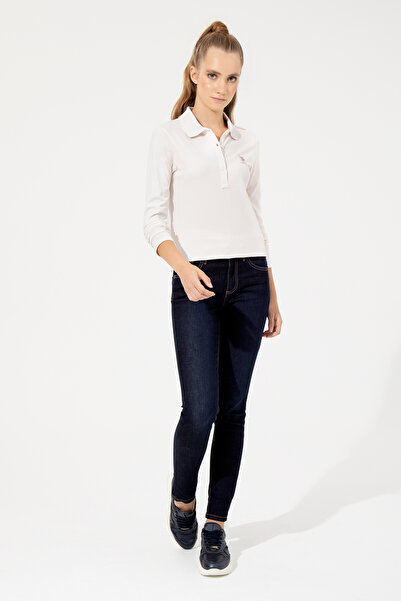 U.S. Polo Assn. Жіночі темно-сині джинси Skinny Fit 50260576-DN0023