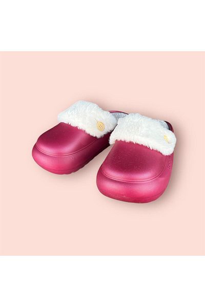 Sonimix Women's Furry Inside Removable and Washable Light Sole Fluffy Slippers