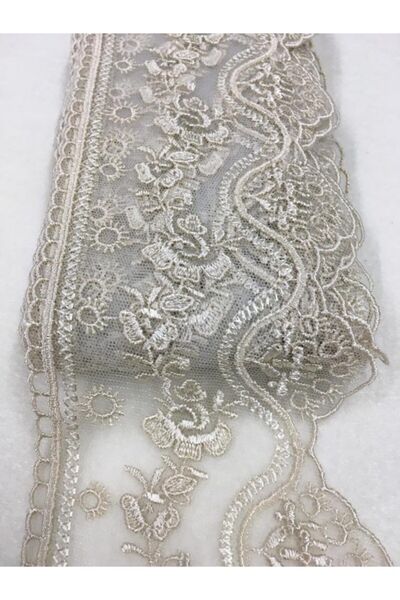 karantuhafiye Δαντέλα Καπουτσίνο Γκουπούρ 9 μέτρα