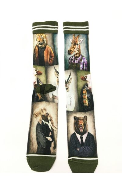 karantuhafiye Комплект от 2 чифта чорапи с дигитален печат