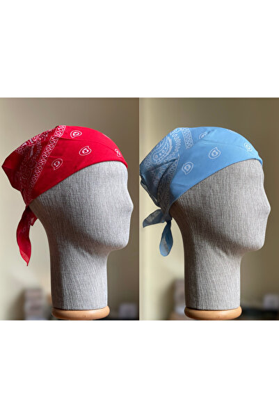 Rupen Kraft 2 bucăți Bandana cu model 100% bumbac Bandana cu model clasic Ban...
