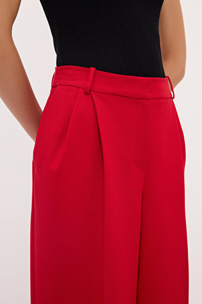 adL Double Pleated Wide Leg Trousers
