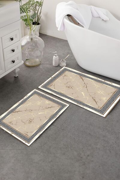 ComfortCo Non-slip Base - Bathroom and Shower Cabin Front with Washable Mat (17)