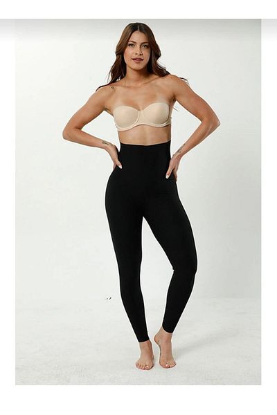 Form Angel 1026 Colanți cu corset cu talie înaltă tăiați cu laser Singur
