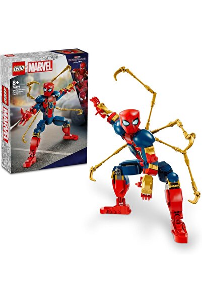LEGO Marvel Iron Spider-Man Construction Figure Set 76298