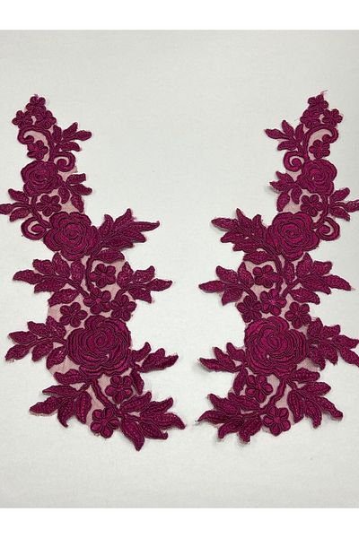 karantuhafiye Set of 2 Guipure Applique