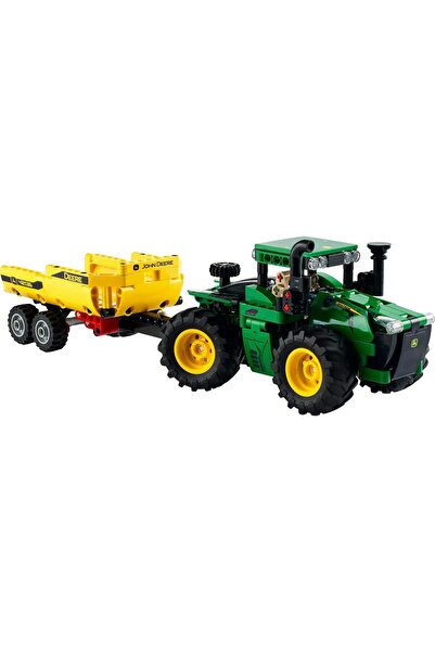 LEGO Technic John Deere 9620R 4WD Tractor Toy with Tipping Trailer, Classic S...