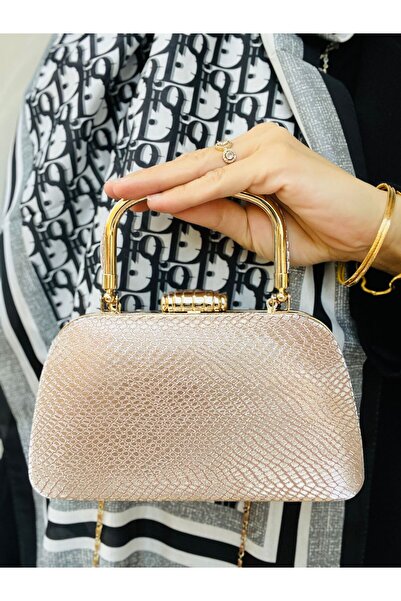 Çanta Trend Evening Dress Hand and Chain Long Strap Women's Bag