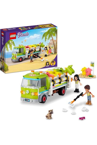 LEGO مجموعة ألعاب شاحنة إعادة التدوير فريندز 41712، متعددة الألوان