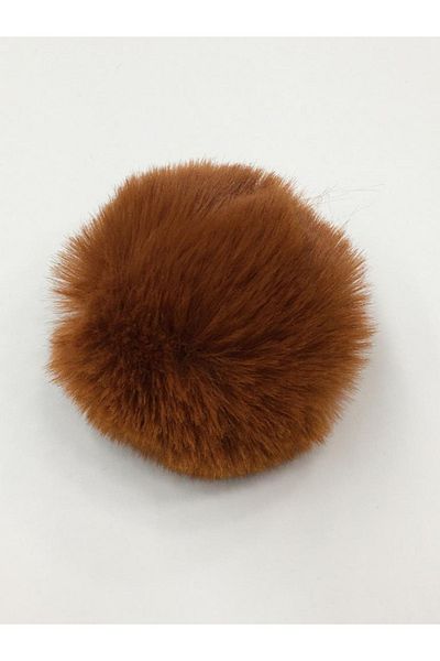 karantuhafiye Pompon / Yumoş Pompon 7 Cm Brown