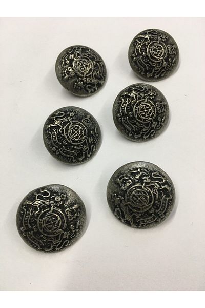 karantuhafiye معطف واق من المطر زر معدني مجموعة من 6