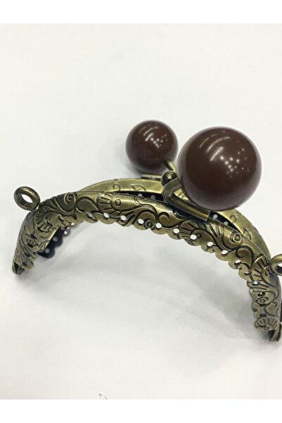 karantuhafiye Bag and Wallet Clip Oval 20 Cm Model with Pearls