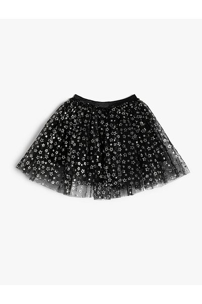 Koton Starry Tutu Skirt Pleated Fluffy