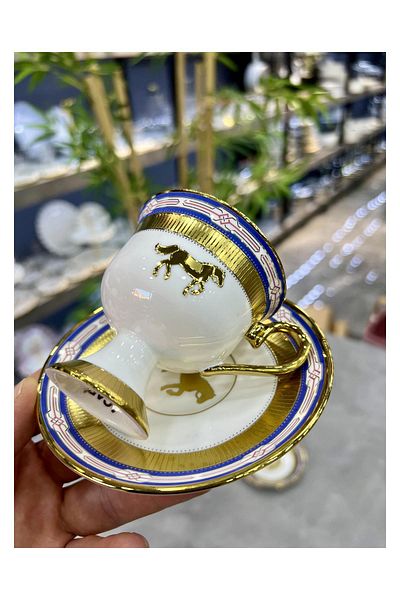 Doğudeko Taylor Lux 6-Piece Porcelain Cup Set