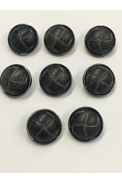 karantuhafiye Σετ κουμπιών καμπαρντίνας 8 τεμαχίων καπνιστό