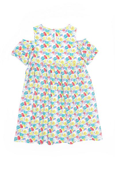 U.S. Polo Assn. Rochie roz pentru fete cu mâneci scurte 50262718 -VR041