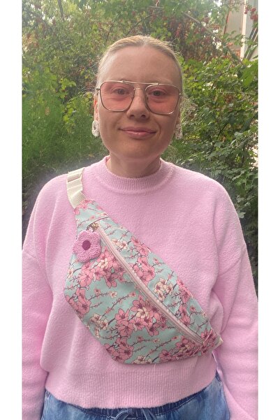 TALKING DREAMS Sakura çiçekli bel çantası