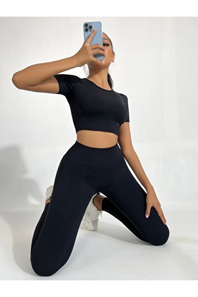 CEDAN Ψηλόμεσο παντελόνι γιόγκα, κολάν γυμναστικής για τρέξιμο υψηλής ελαστικ...