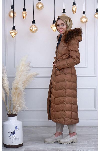 Womania X Jacket Coat 18692 Caramel