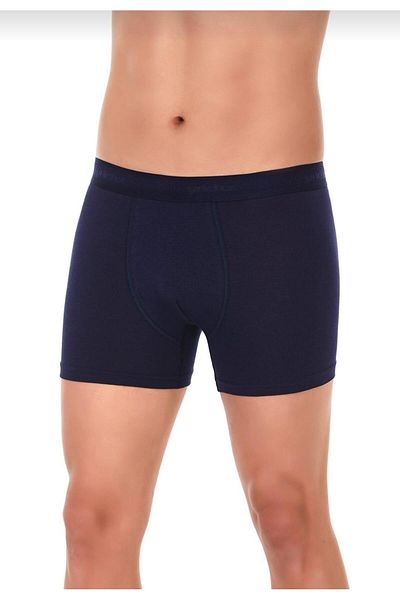 YILDIZ Navy Blue 42 Ανδρικό Modal Lycra Boxer - Μονό