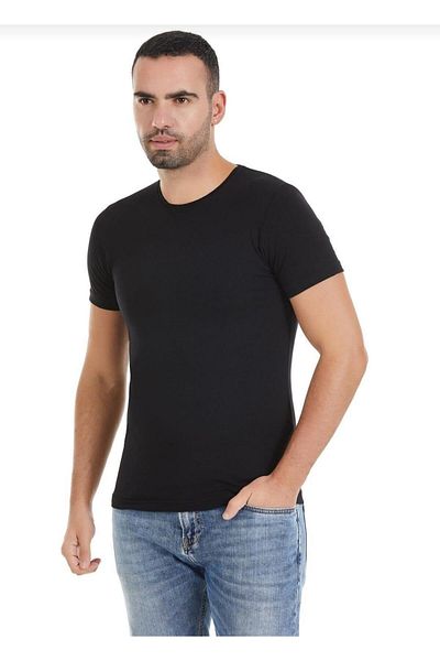 YILDIZ 336 Men's Modal Crew Neck Undershirt 3 Pieces