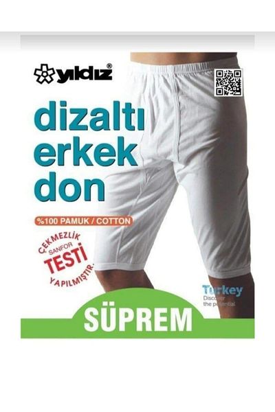 YILDIZ 49 Ανδρικό μονό ζέρσεϊ μέχρι το γόνατο Long Johns Single