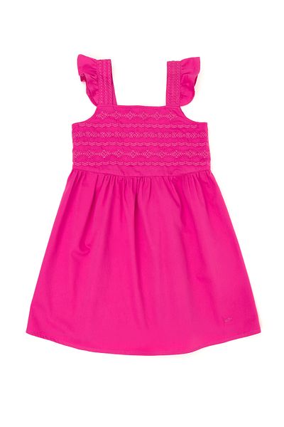 U.S. Polo Assn. Girls' Pink Sleeveless Woven Dress 50262764 -Vr041